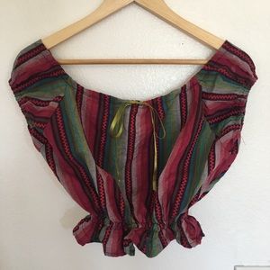 Freddie’s of Pinewood Cropped Blouse